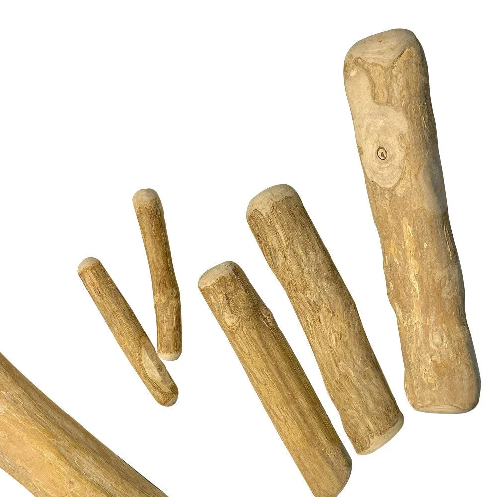 Natural Coffee Wood Dog Chew Toys