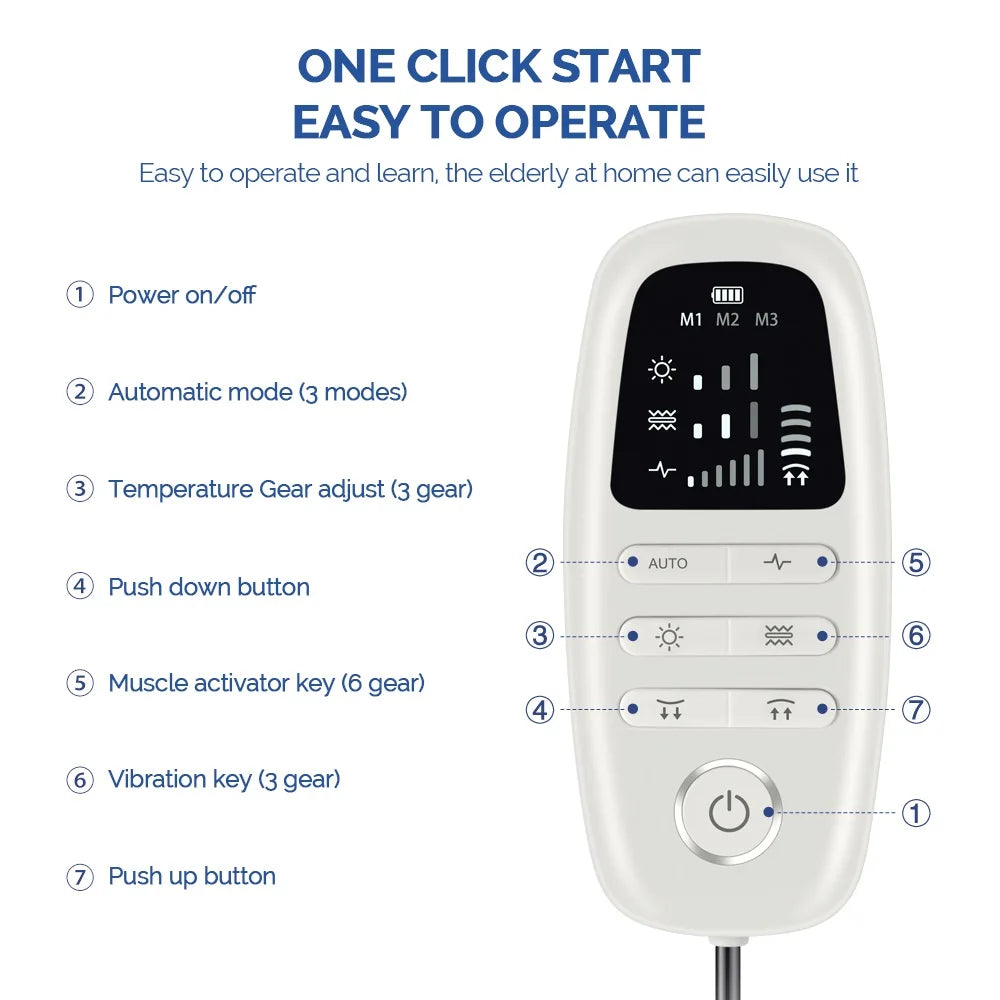 Electric Lumbar Traction Massager