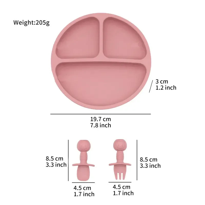 Silicone Baby Feeding Set