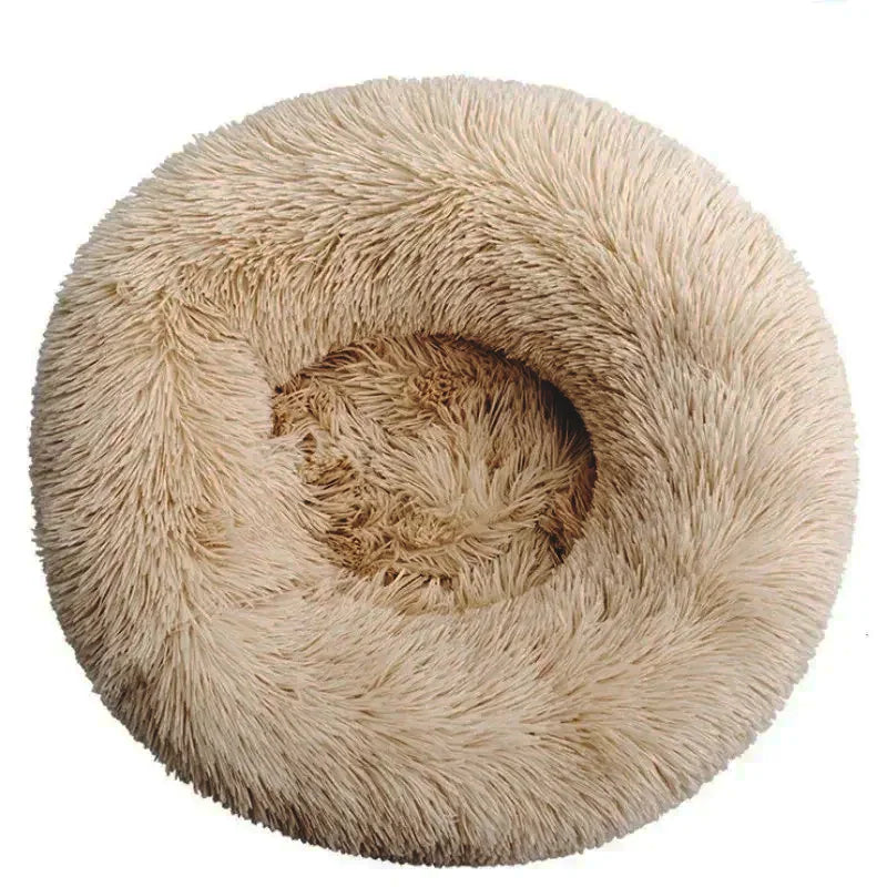 Round Plush Pet Bed