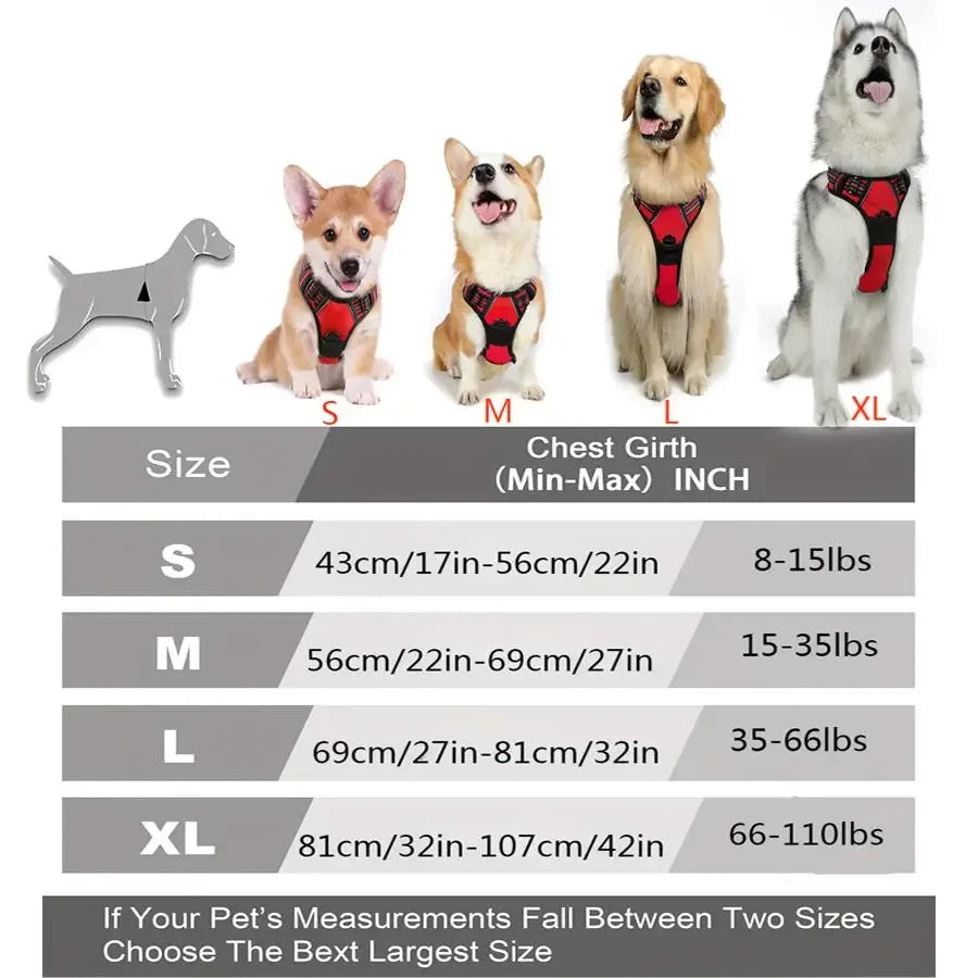 Pet Breathable Chest Strap