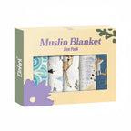 Bamboo Cotton Muslin Bibs & Burp Cloths