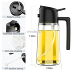 2-in-1 Kitchen Oil Sprayer and Dispenser