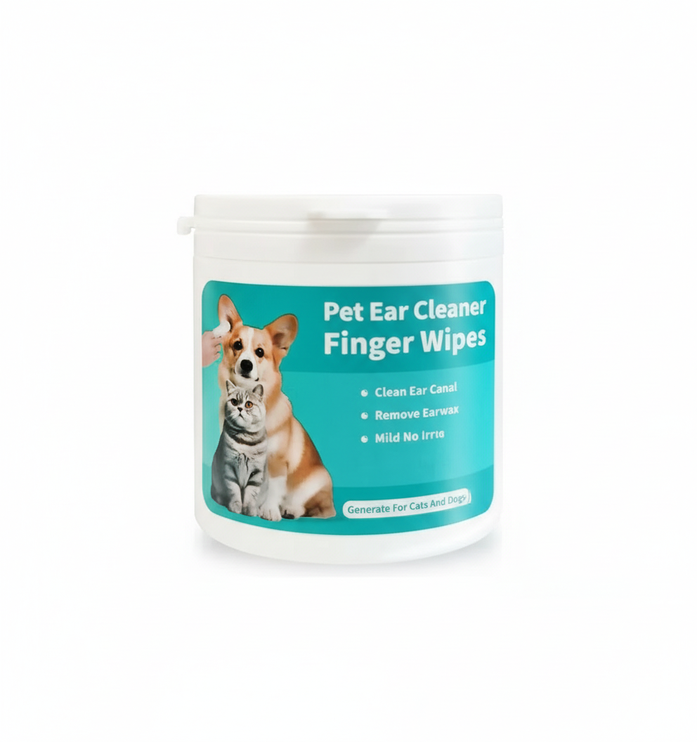 Pet Ear Cleaning Finger Wipes
