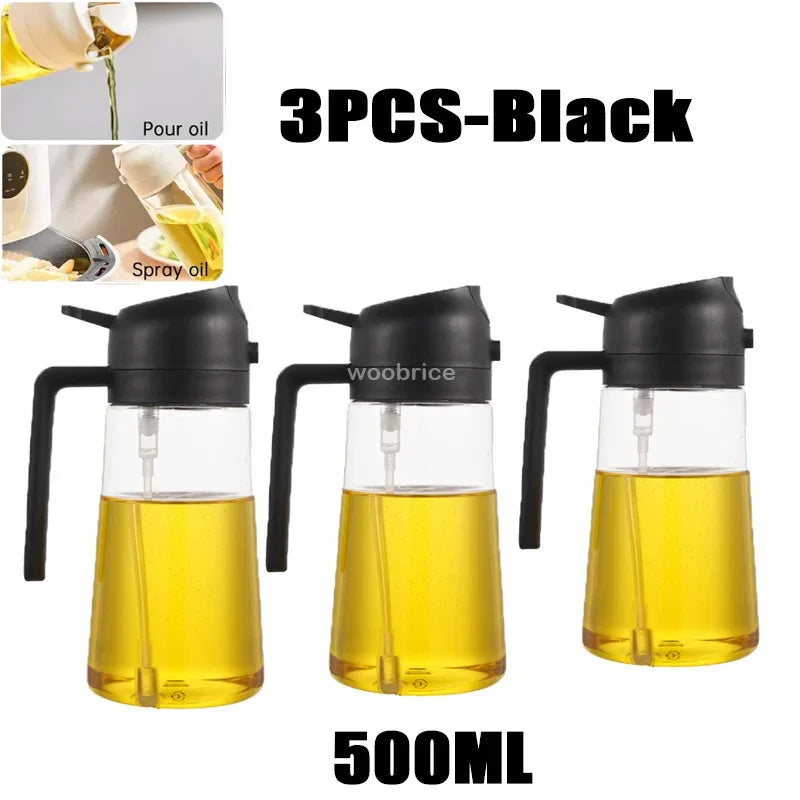 2-in-1 Kitchen Oil Sprayer & Dispenser