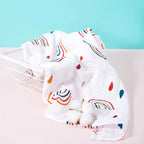 Bamboo Cotton Muslin Bibs & Burp Cloths
