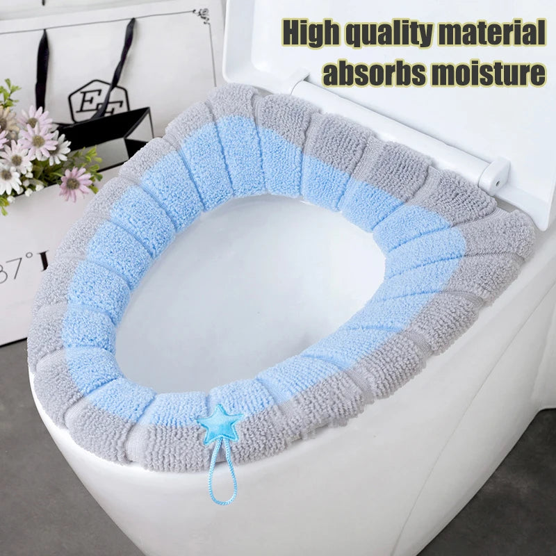Cartoon Handle Toilet Seat