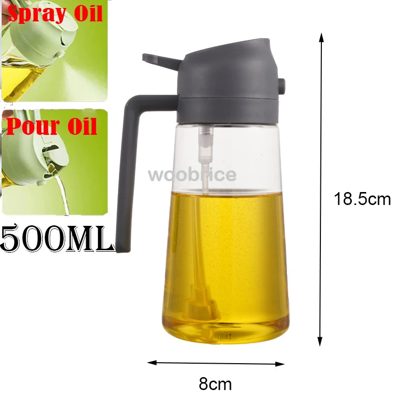 2-in-1 Kitchen Oil Sprayer & Dispenser