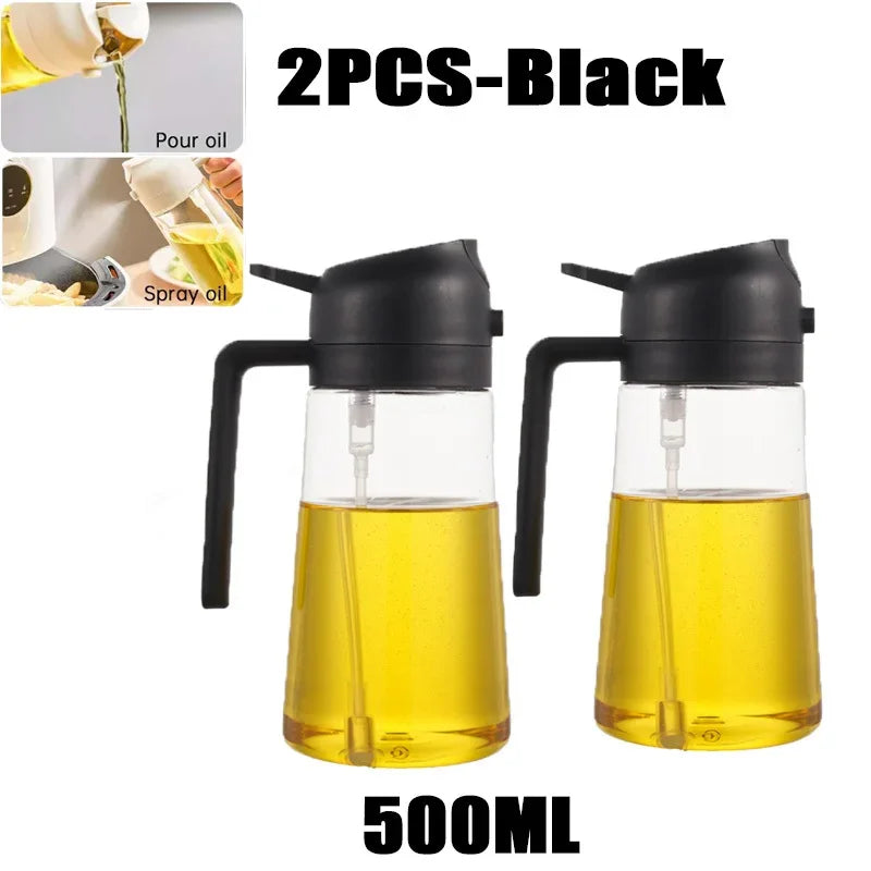 2-in-1 Kitchen Oil Sprayer & Dispenser