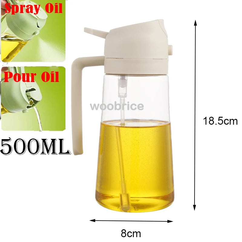 2-in-1 Kitchen Oil Sprayer & Dispenser