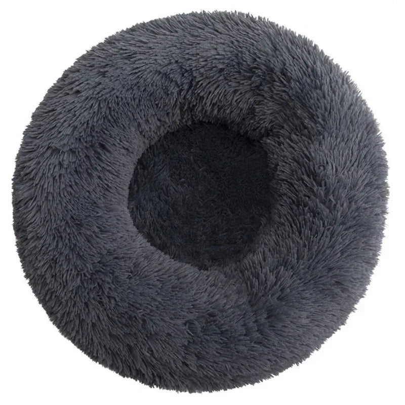 Round Plush Pet Bed