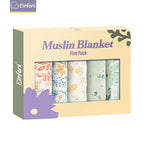 Bamboo Cotton Muslin Bibs & Burp Cloths