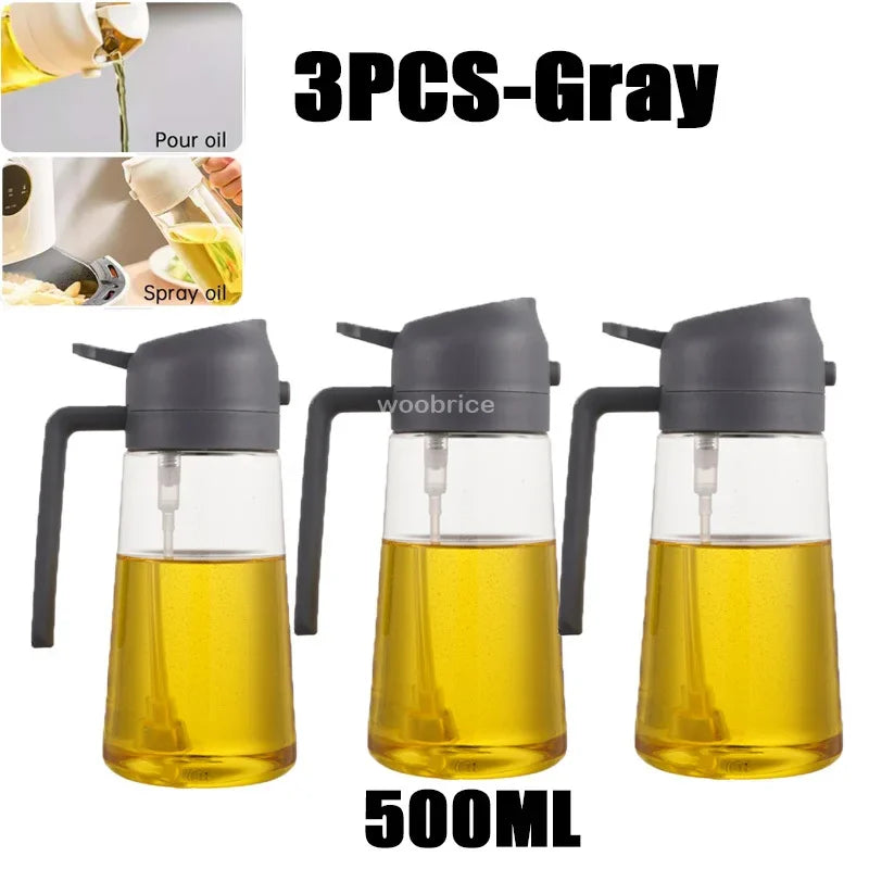 2-in-1 Kitchen Oil Sprayer & Dispenser