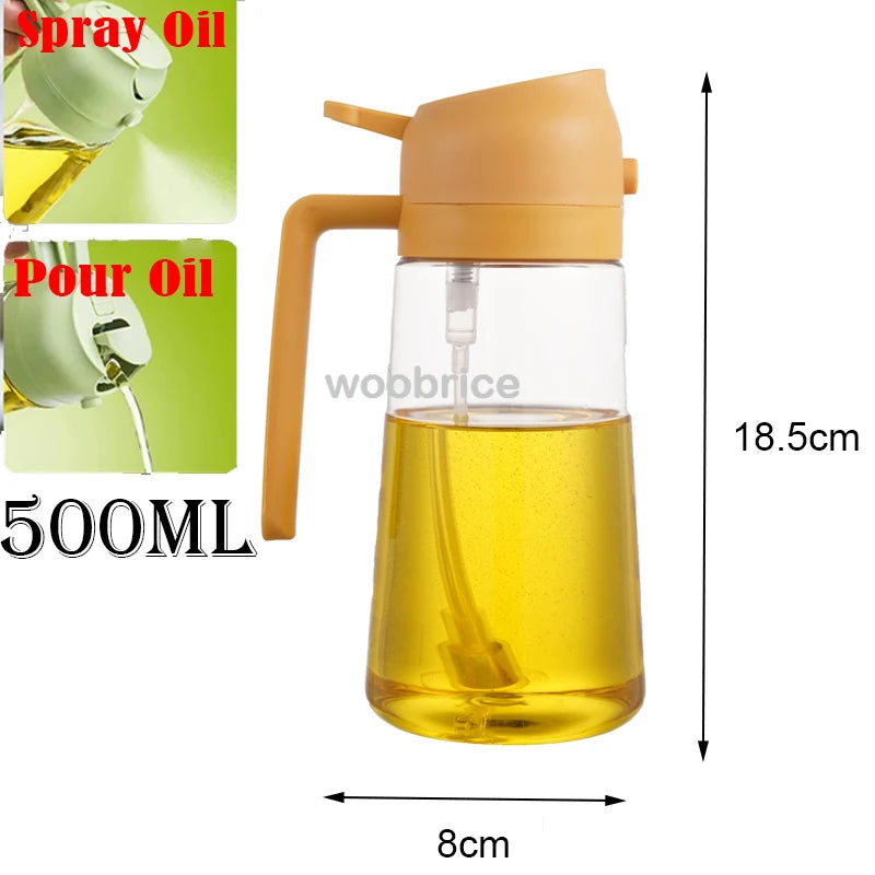 2-in-1 Kitchen Oil Sprayer & Dispenser