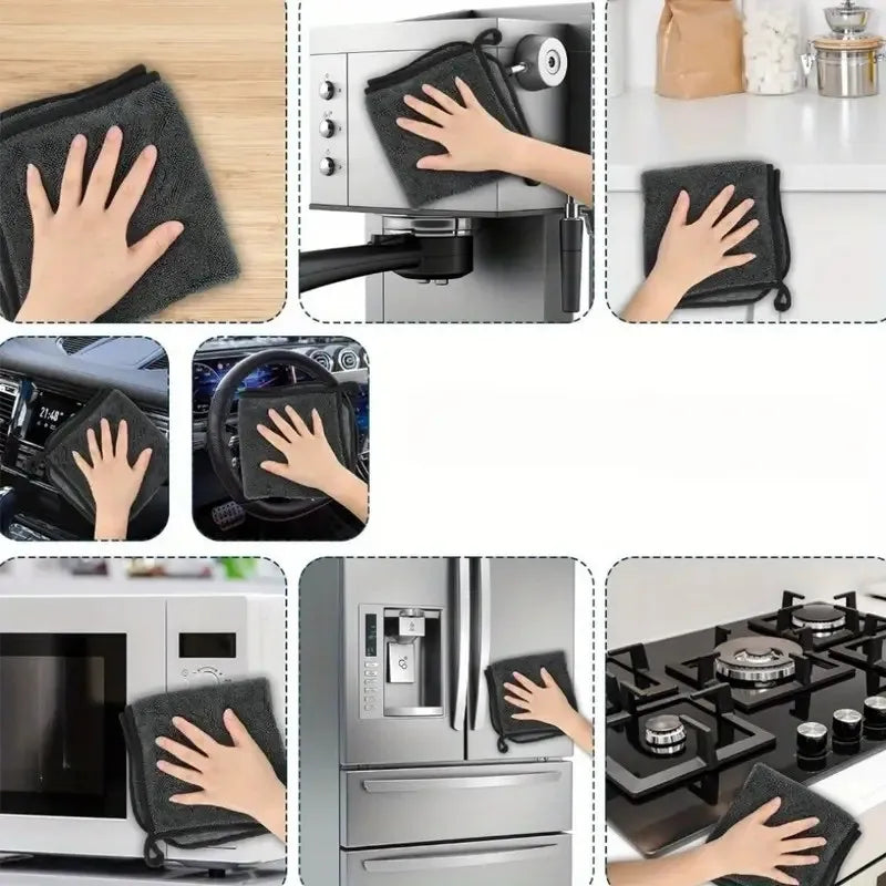 Ultra-Absorbent Microfiber Cleaning Cloth